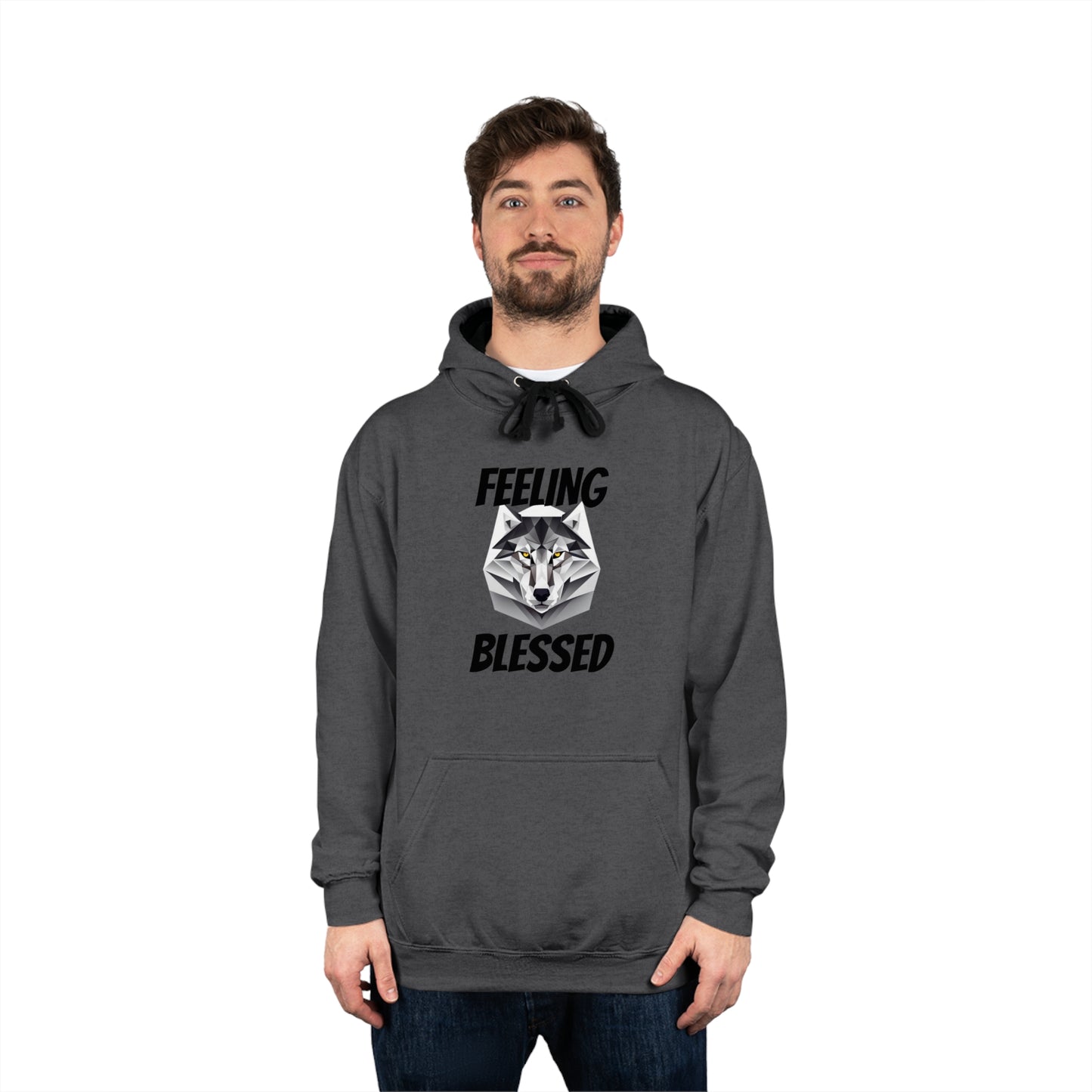 Unisex Varsity Hoodie - BLESSED