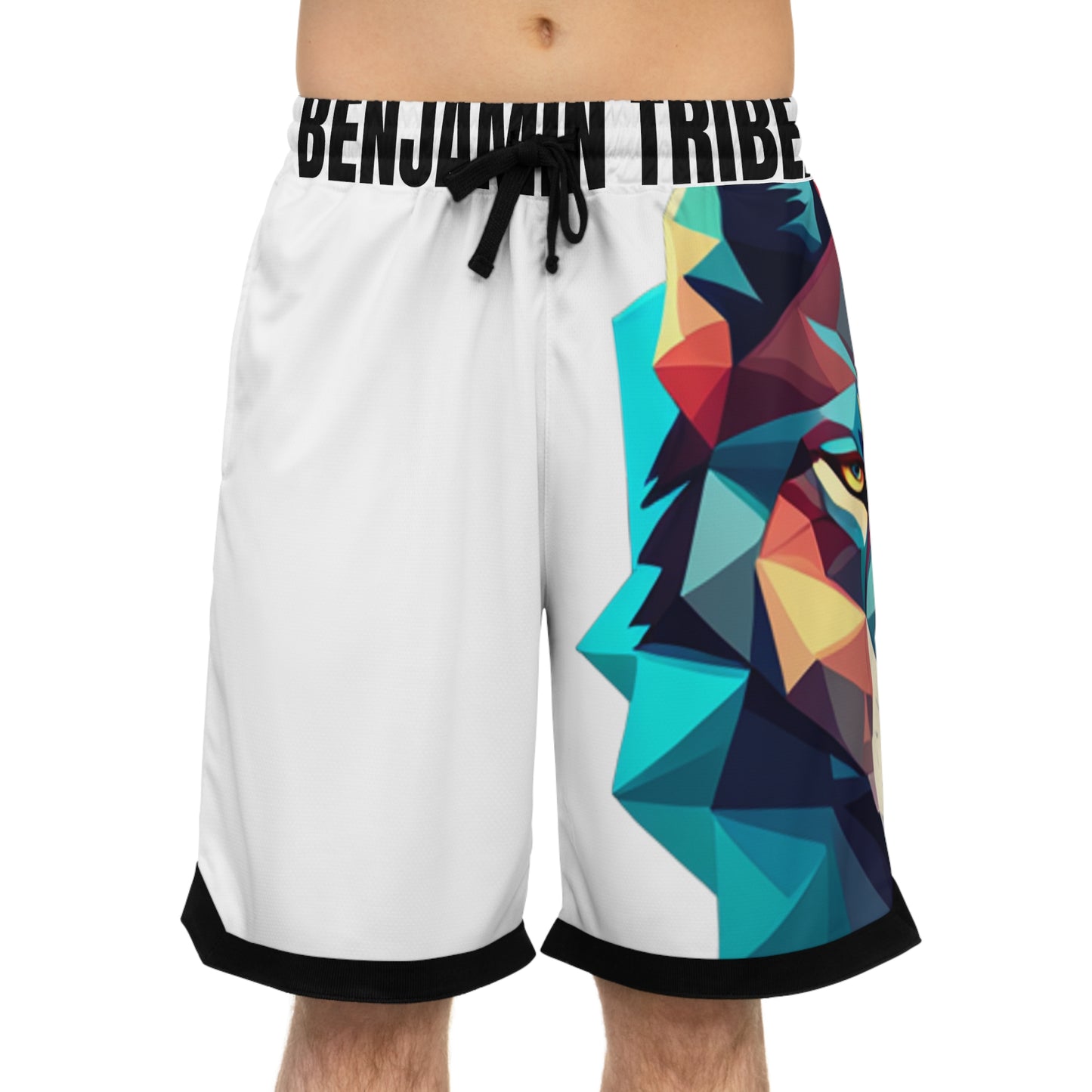 Basketball Rib Shorts (AOP) - 49:27