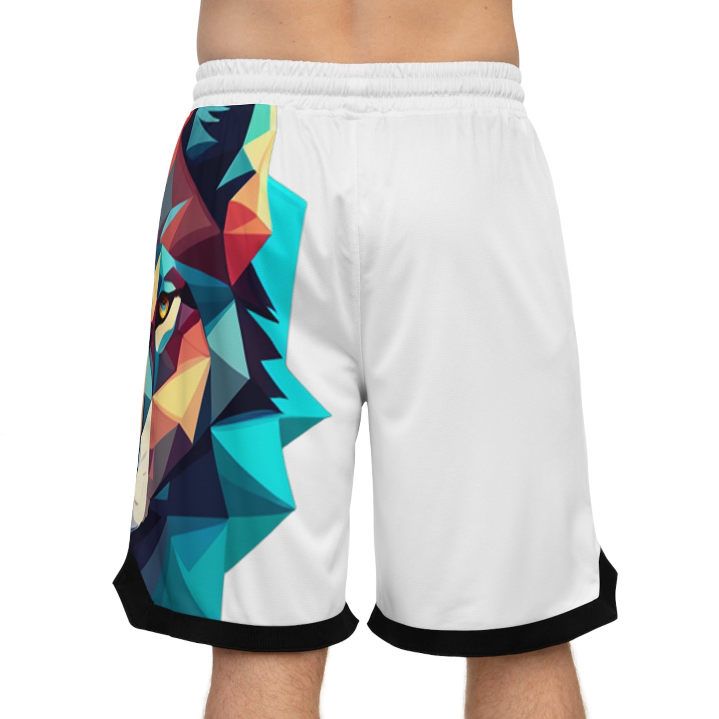 Basketball Rib Shorts (AOP) - 49:27