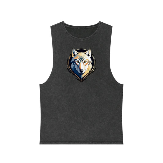 Unisex Stonewash Tank Top