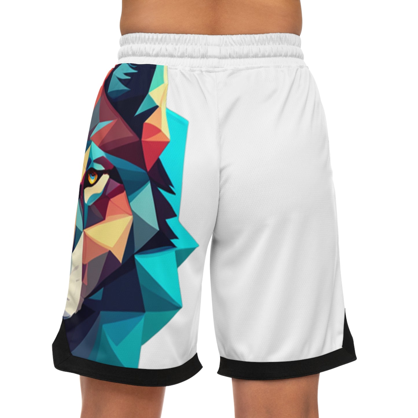 Basketball Rib Shorts (AOP) - 49:27