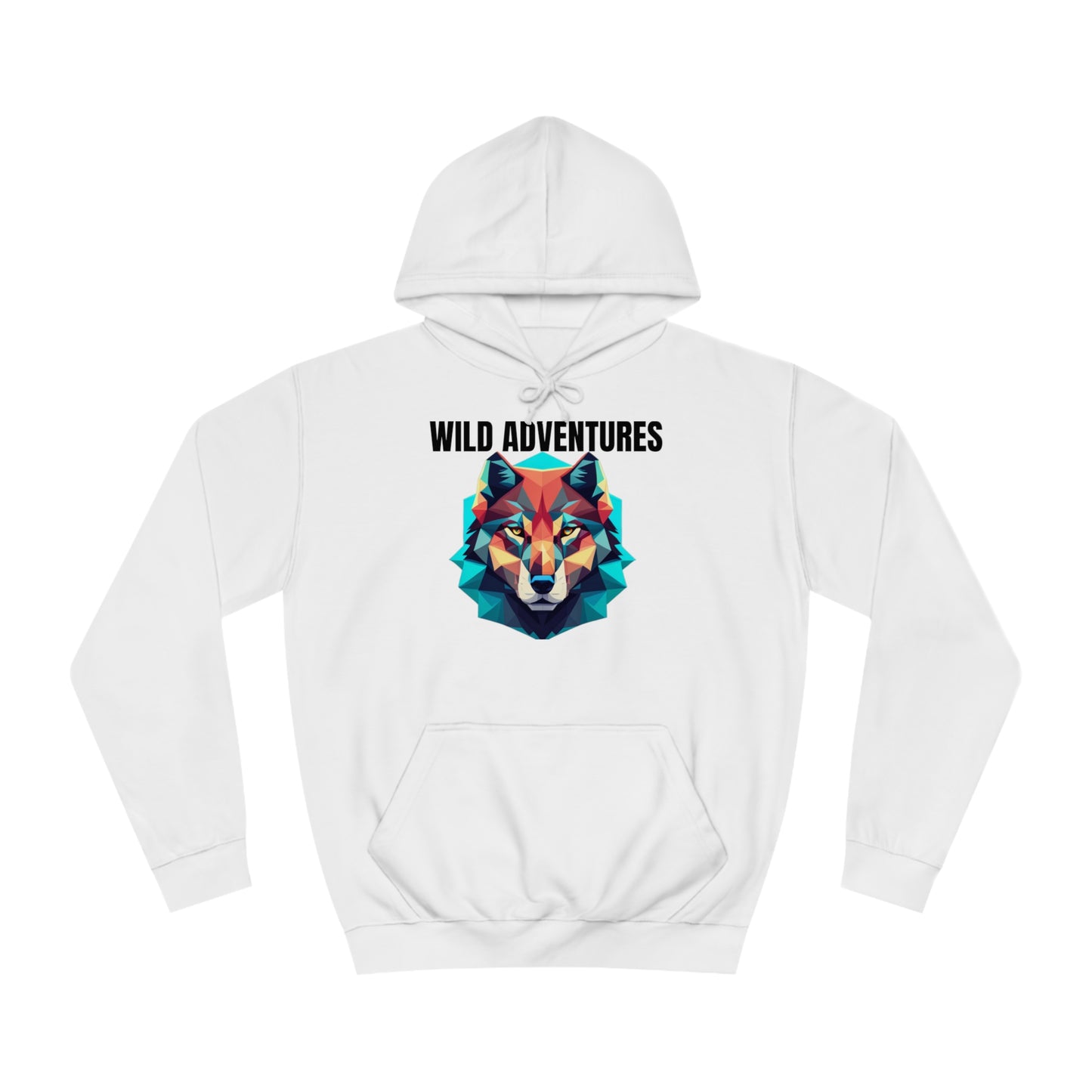 Unisex College Hoodie - WILD