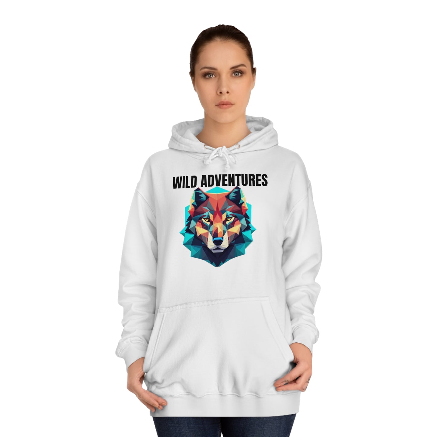 Unisex College Hoodie - WILD