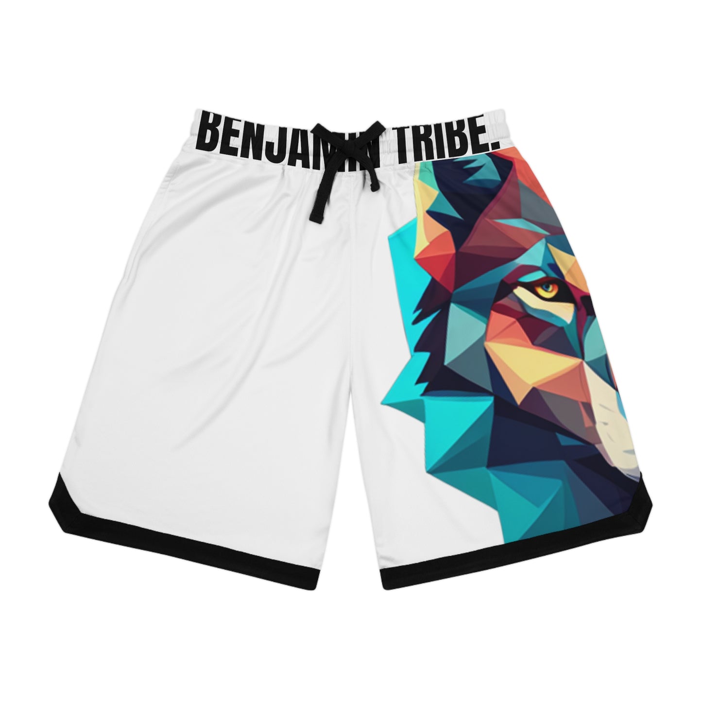 Basketball Rib Shorts (AOP) - 49:27