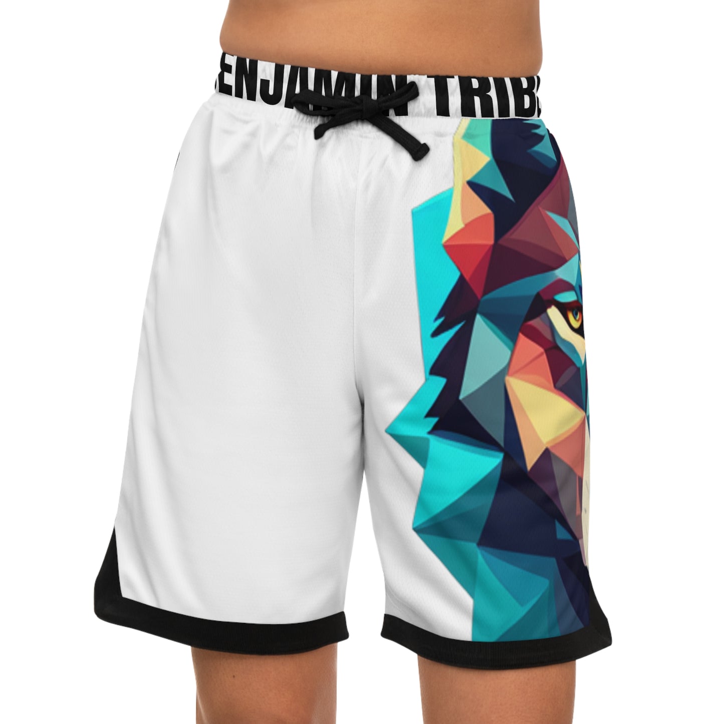 Basketball Rib Shorts (AOP) - 49:27