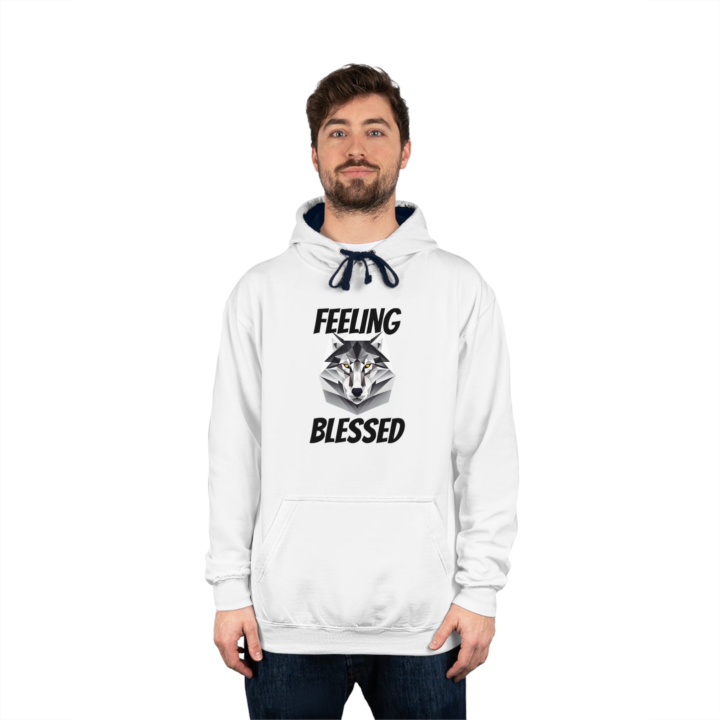 Unisex Varsity Hoodie - BLESSED