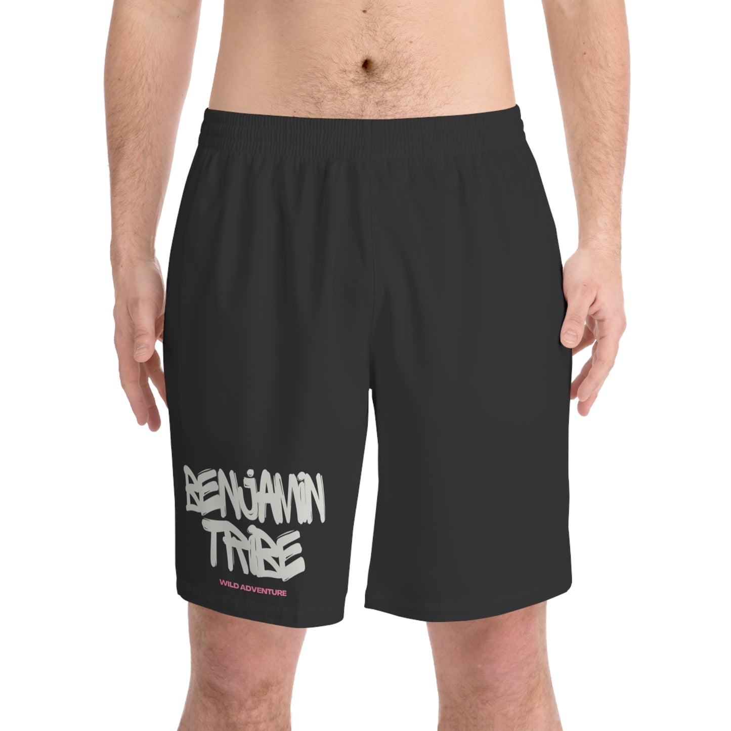 Men's Elastic Beach Shorts (AOP)