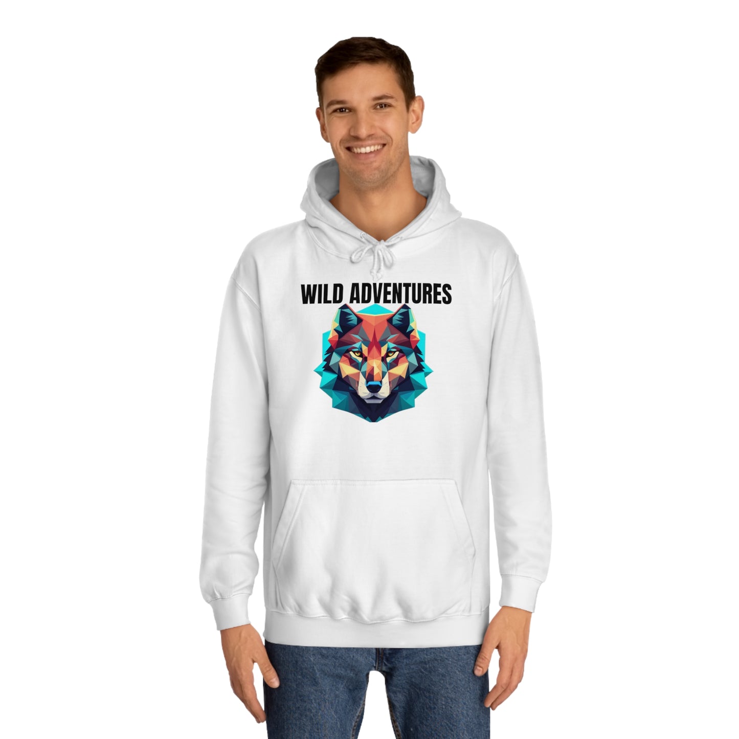 Unisex College Hoodie - WILD