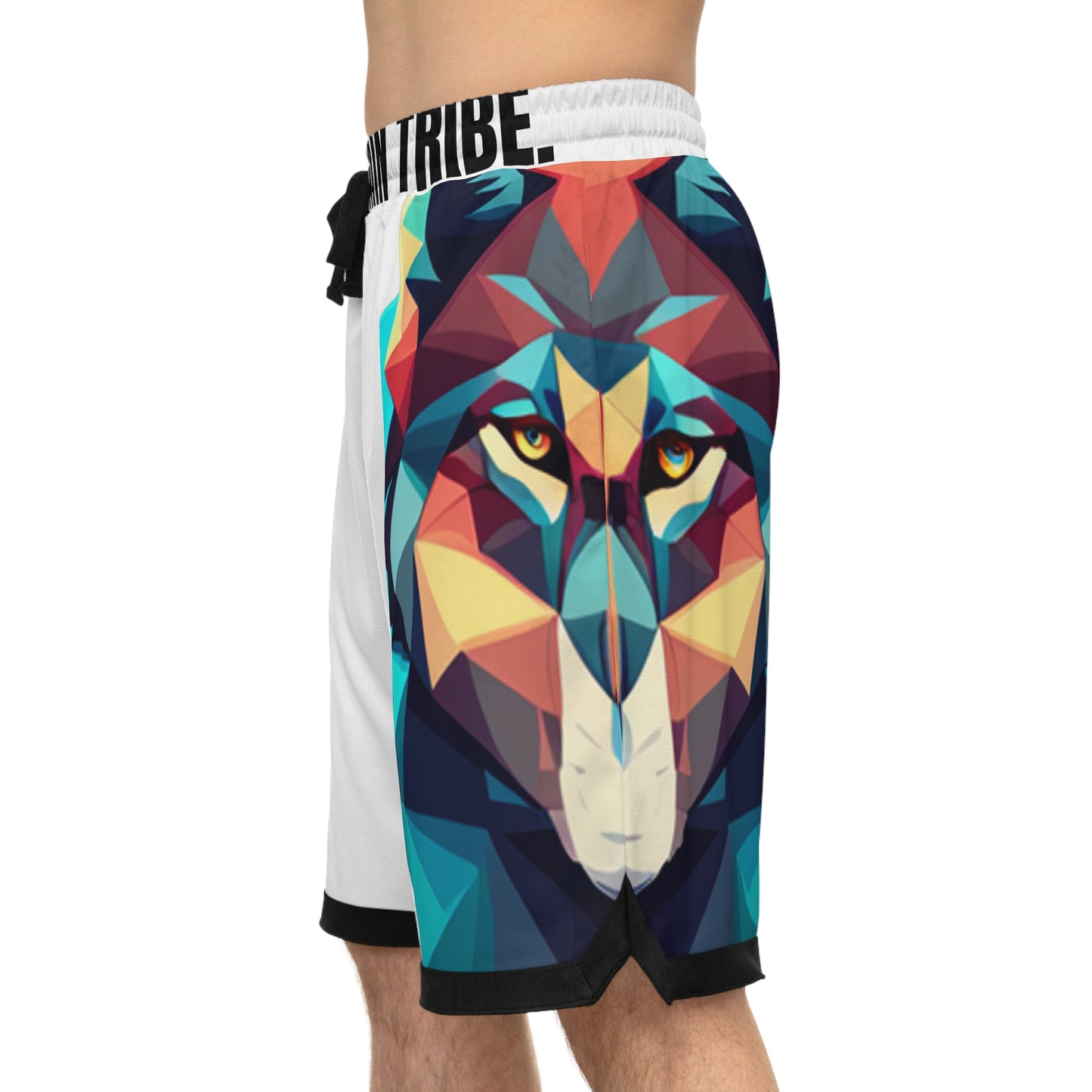 Basketball Rib Shorts (AOP) - 49:27